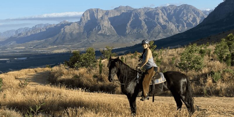 Vrede en Lust Wine Estate:1-Hour Horseback Riding Experience - Why the Scenery Matters