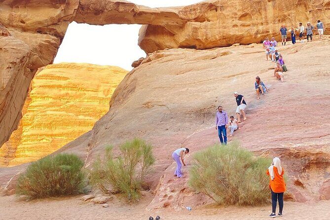 Wadi Rum 4-Hour Sunset Tour - Wadi Rum Desert Highlights - Little Bridge: Nature’s Sculpture and Cultural Spot