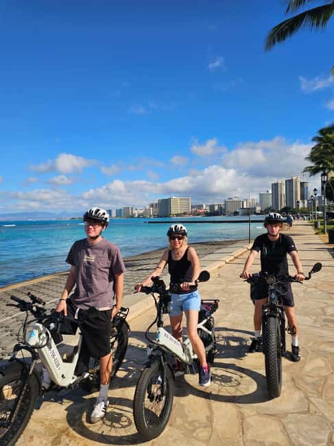 Waikiki: Guided E-Bike Tour with Local History & Ocean Views - Hidden Gems and Local Insights