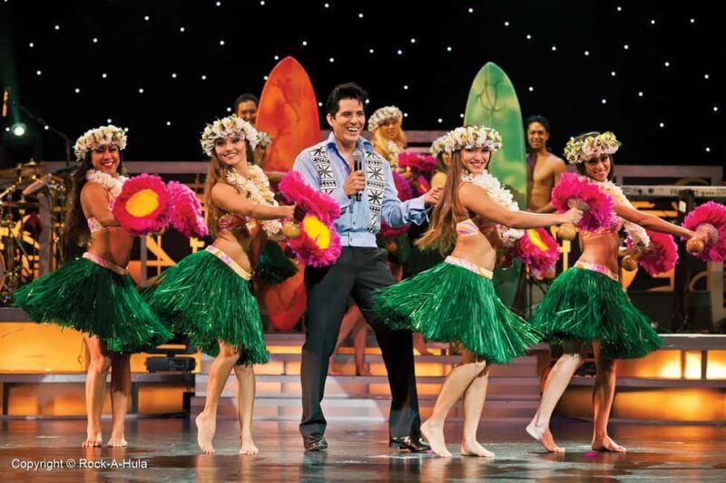 Waikiki: Rock-A-Hula Show Ticket and Buffet Option - Key Points