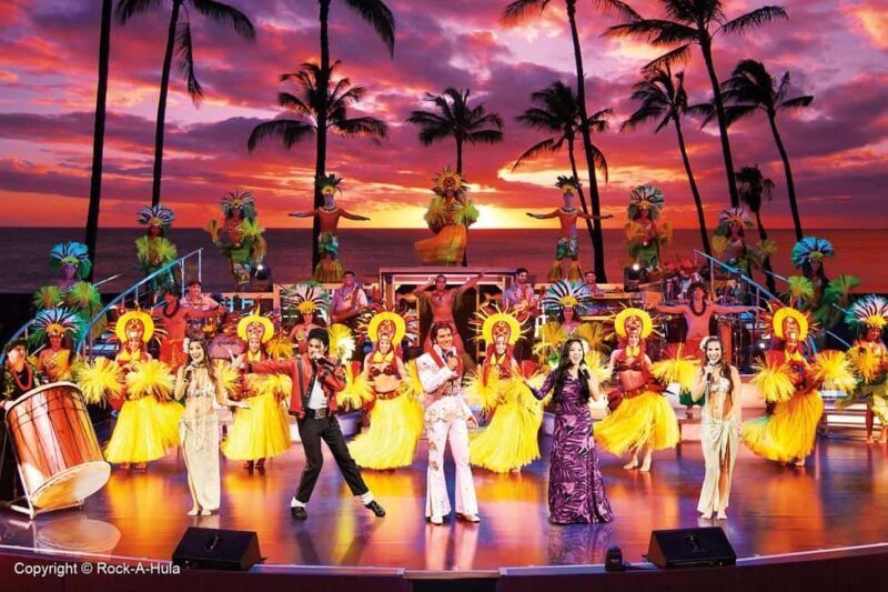 Waikiki: Rock-A-Hula Show Ticket and Buffet Option - A Night of Family-Friendly Entertainment and Culture