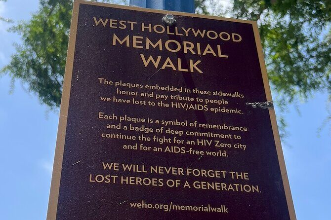 Walk Through LGBTQ+ History Culture and Stories of WeHo Community - The Guide and Group Size: Making It Personal