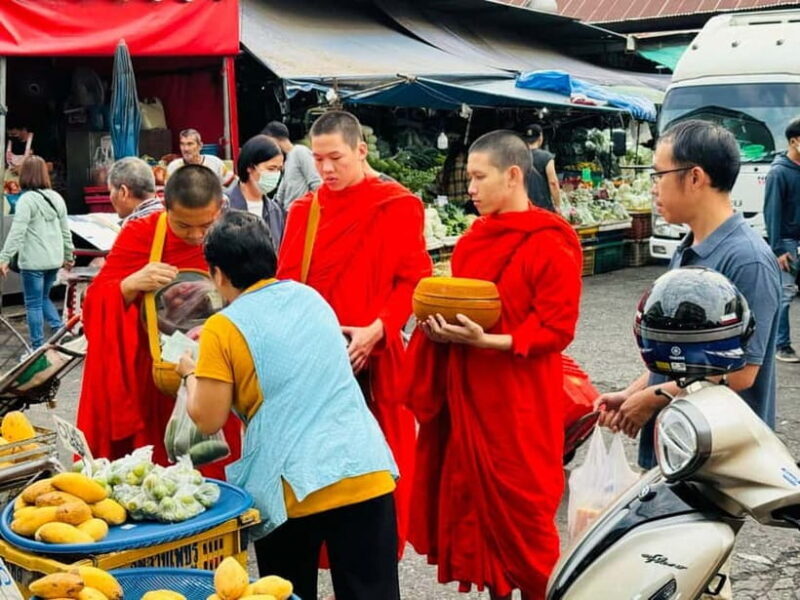 Walk With Monks Collecting Alms - What to Expect and Practical Information