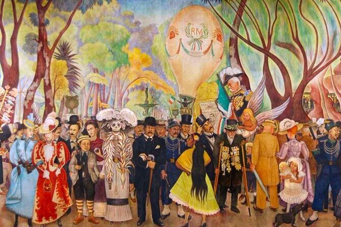 Walking Tour - Impressive murals in Historical Center of Mexico City - Key Points