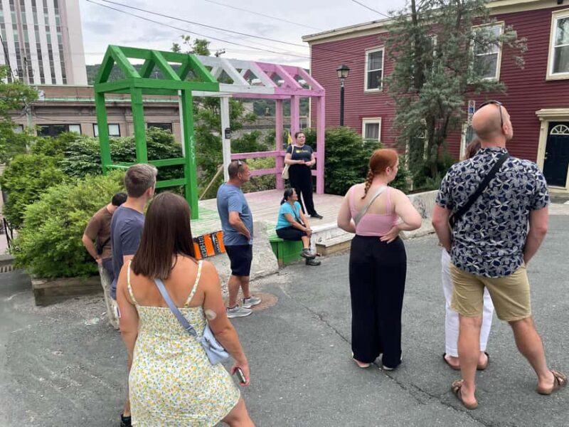 Walking tour of downtown St. John's in French - Key Points