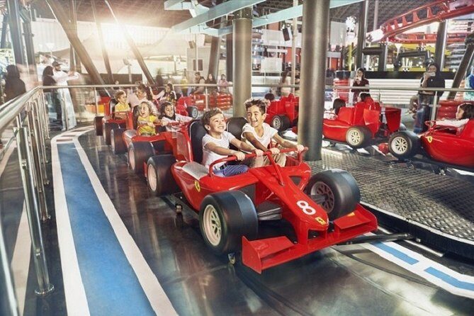 Warner Bros World and Ferrari World Combo Ticket with transfer from Dubai - Detailed Breakdown of the Itinerary