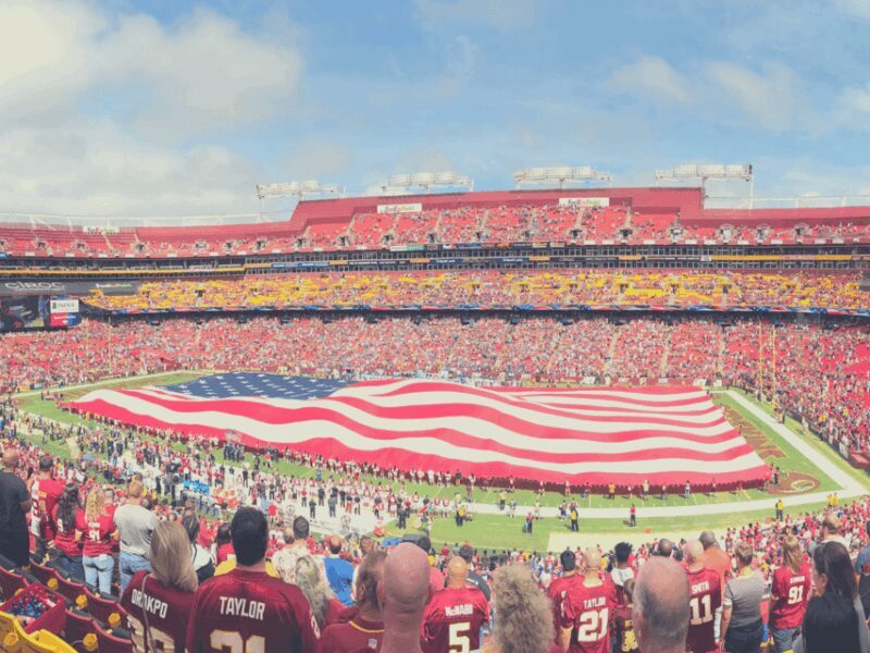 Washington D.C.: Washington Commanders Football Game Ticket - The Crowd and Atmosphere