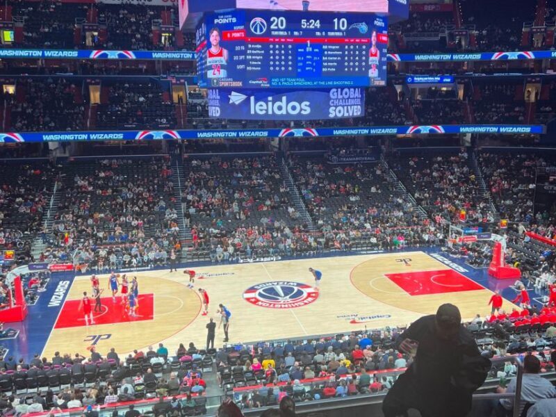 Washington D.C.: Washington Wizards Basketball Game Ticket - Seating and Accessibility
