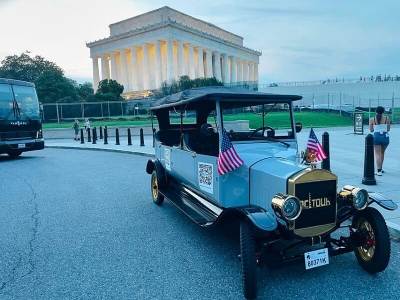 Washington, DC: Day & Night Electric Cart & Vintage Car Tour - An Overview of the Experience