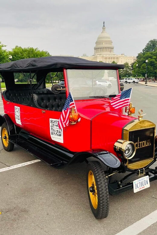 Washington, DC: Day & Night Electric Cart & Vintage Car Tour - What Youll See and Experience