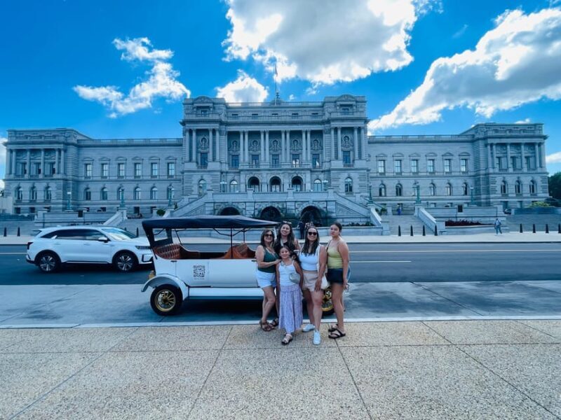 Washington, DC: Day & Night Electric Cart & Vintage Car Tour - The Bottom Line