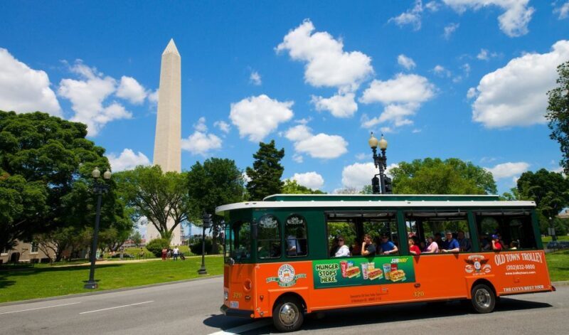 Washington, DC: Old Town Hop-On Hop-Off Trolley City Tour - Exploring the Tour Itself