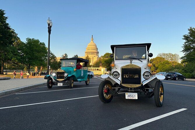 Washington DC Sightseeing Tour by Electric cart or Vintage Car - The Experience in Detail