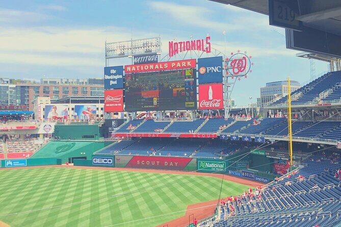 Washington Nationals Baseball Game Ticket at Nationals Park - Practical Tips for Visitors