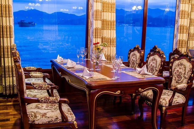 Watching Stunning Sunset with Cocktail and Dinner on Luxury Cruise - Key Points