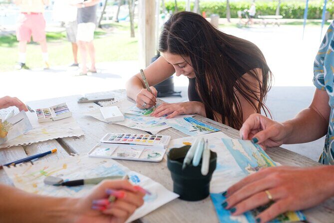 Watercolor Postcard Painting with a Local Artist - Authenticity and Reviewer Insights