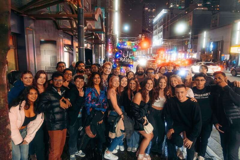West Coast Party Crawl - Route A - Discover Vancouver’s Nightlife with the West Coast Party Crawl - Route A