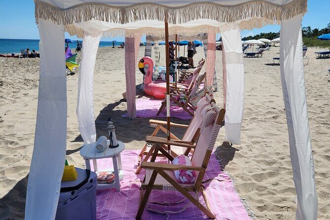 West Palm Beach Day: Cabana, Beach Chairs, Yeti, JBL, Towels + - Why Is This Different from Just Going to the Beach?