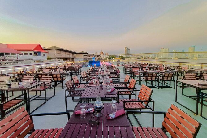 White Orchid Sunset Dinner Cruise Calypso Ladyboy Cabaret Show - Key Points