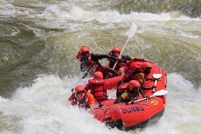 White Water Rafting & Swimming under the Falls - The Value Proposition