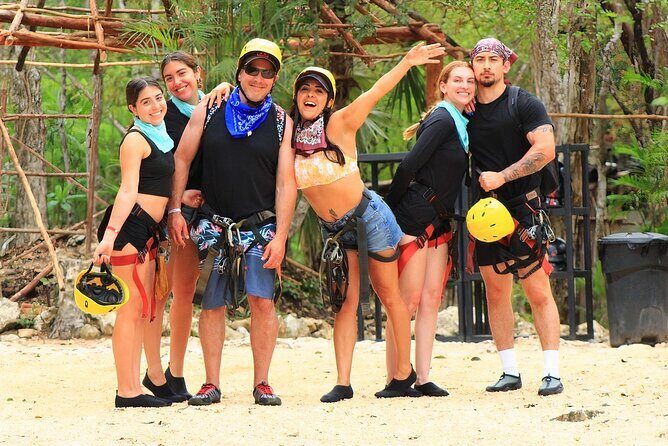 Wild Tulum Day: ATV Tour + Zip Lines + Cenote + Rappel & Lunch! - Key Points