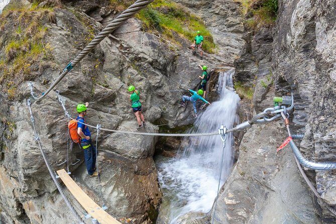 Wildwire Wanaka- Level 1 (2 Hours) - Wildwire Wanaka - Level 1 (2 Hours): A Climber’s Intro to Waterfall Views