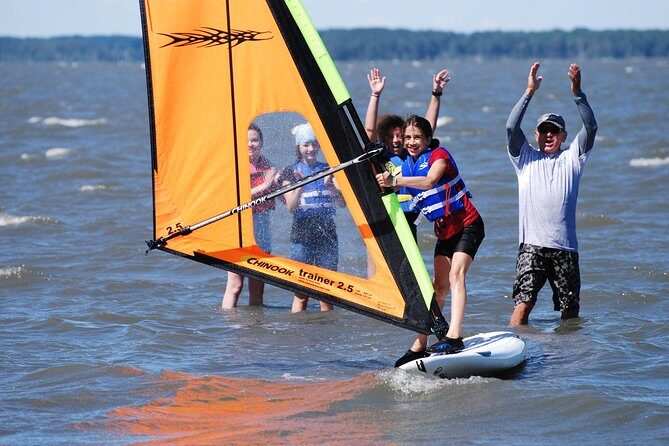 Windsurfing Lesson on Rehoboth Bay - Discovering Windsurfing on Rehoboth Bay