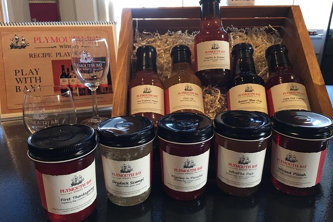 Wine and Wine Jelly-Sauce Tasting on Plymouth Bay - Exploring the Unique Tasting Experience at Plymouth Bay Winery