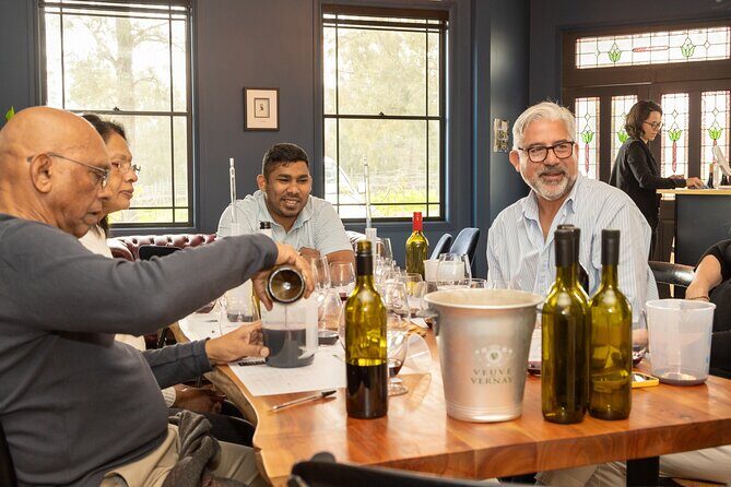 Winemaking Class at McCaffrey's Estate - The Group Size and Atmosphere