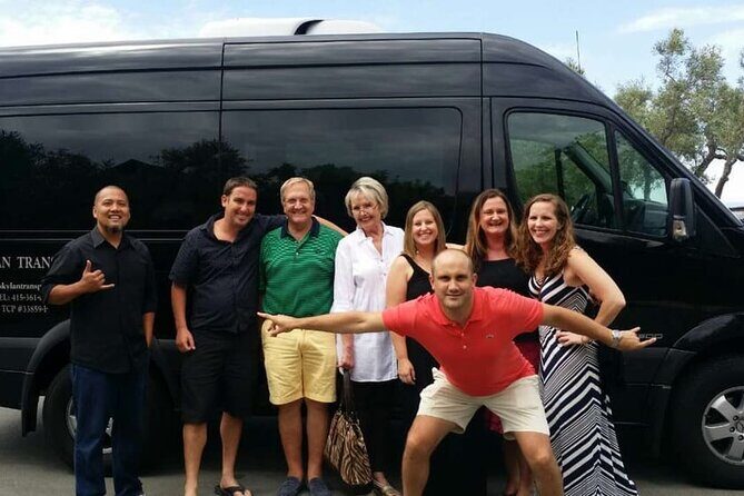 Winery and Vineyard Transportation in Executive Style Mercedes-Benz Sprinter - The Experience: What You Can Expect