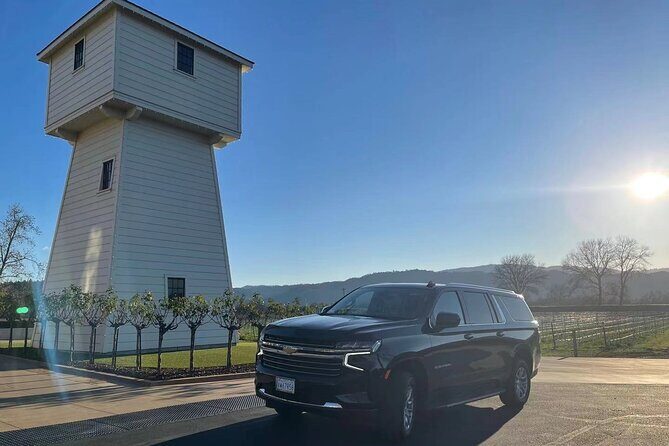 Winery and Vineyard Transportation in Luxury Full Size Black SUV - Costs and Value