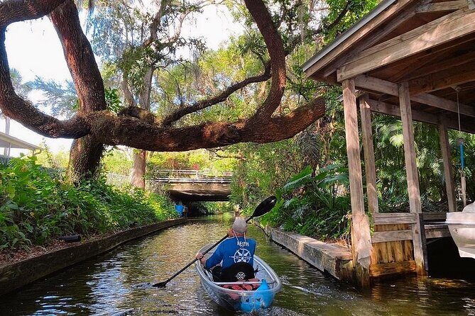 Winter Park Chain of Lakes Day Time Clear Kayak Paddle - Key Points