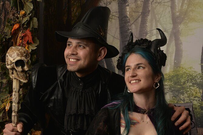 Witch Costume Photo Shoot - Olde Salem Village theatrical set - FAQ
