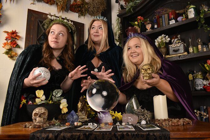 Witch Costume Photo Shoot - Witch Cottage theatrical set - An Overview of the Experience