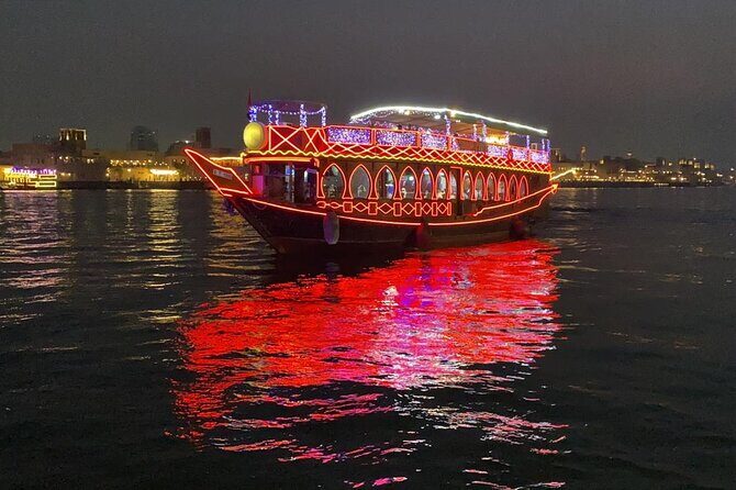 Witness the beauty of Dubai as you embark on traditional Dhow - The Experience in Context