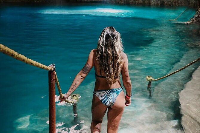 Wonderful Tour to Chichen Itza, 2 Cenotes & Valladolid from Cancun - Cooling Off in Cenotes: Ik Kil & Hubiku