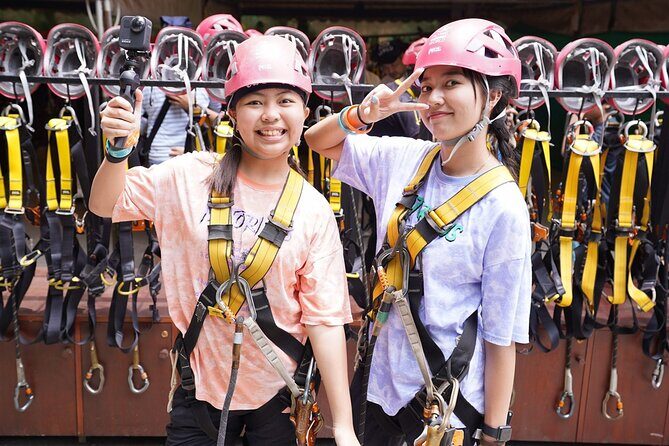 World B+ (Zipline 18 Platforms + Roller + Sky Walk with World Set Menu ) - What to Expect at Hanuman World Phuket