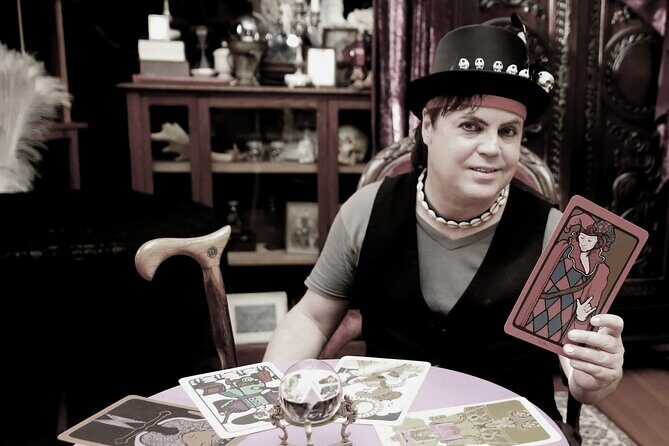Wow! Dok Lazlo's Tarot Party + Bonus Haunted Walking Tour - Key Points