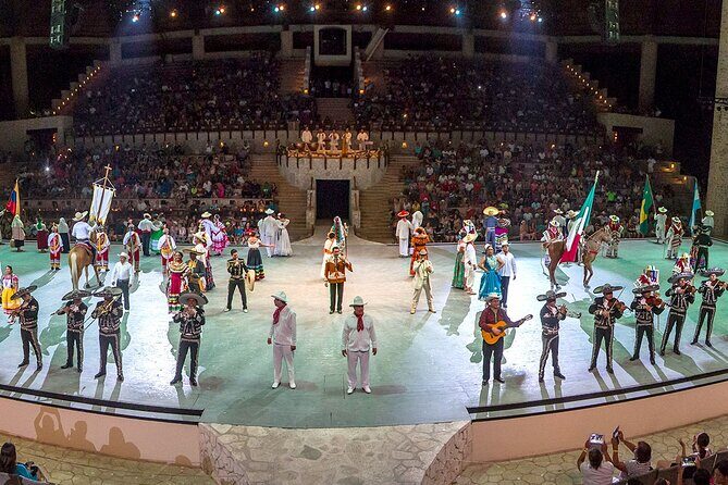 Xcaret Park Day Tour & Night Show with Transportation - Key Points