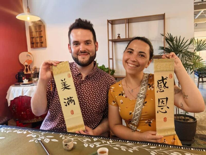 Xi'an Chinese Calligraphy Workshop: Ink Art & Tea Tasting - Tea Tasting and Atmosphere
