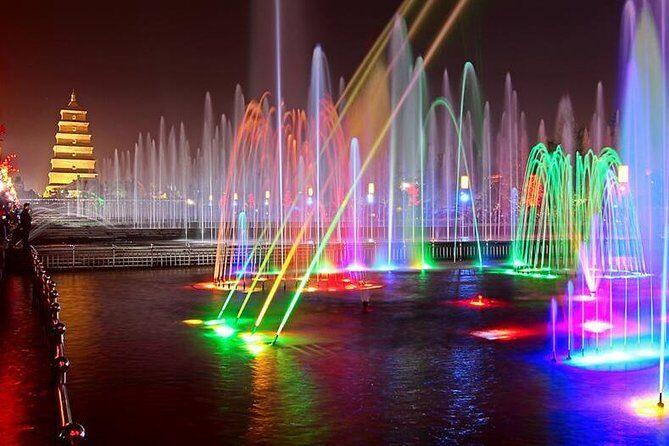 Xi'an Night Tour: South Gate Square and Big Wild Goose Pagoda Square - Key Points