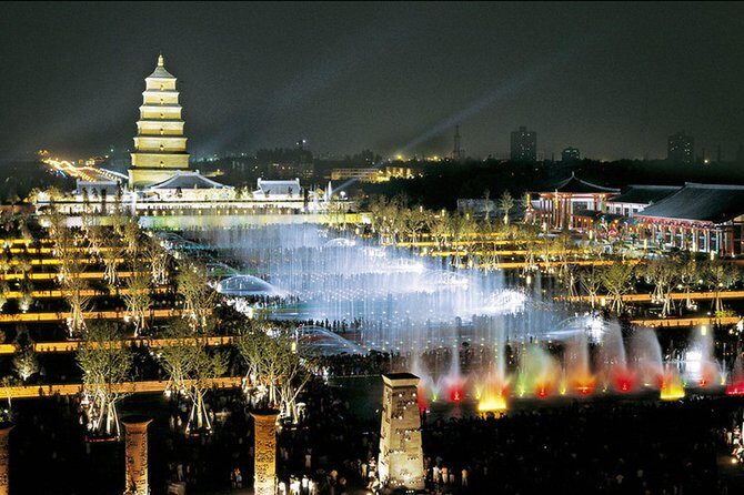 Xi'an Night Tour: South Gate Square and Big Wild Goose Pagoda Square - A Closer Look at the Itinerary