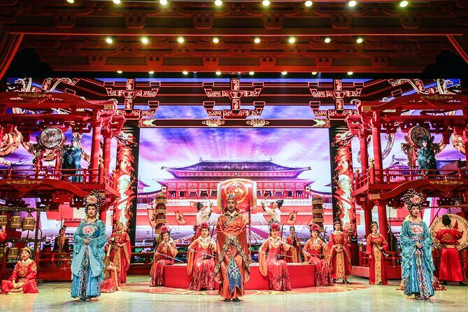 Xi'an Tang Dynasty Show Ticket Optional Dumplings or Royal Dinner - FAQs