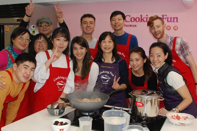 Xiao Long Bao, Chicken vermicelli with mushroom and sesame oil, Tofu strips salad, Bubble milk tea. Taiwan Traditional Delicacies Experience-A (Taipei Cooking Class) - What the Tour Offers – An In-Depth Look