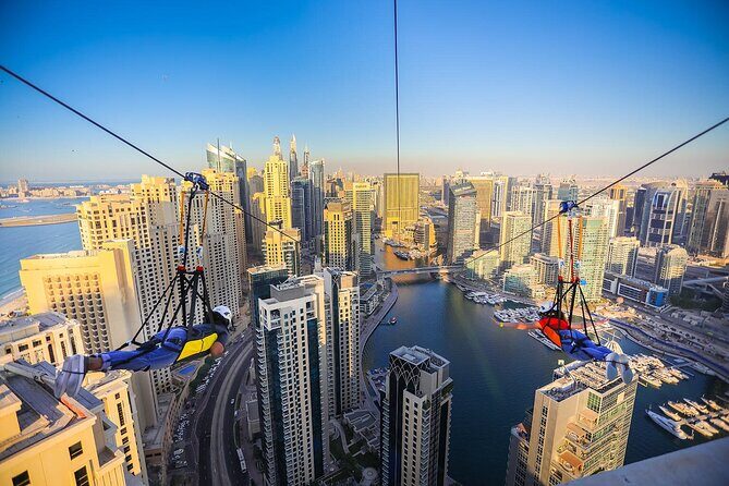 Xline Dubai Marina Zip line Experience With Photos & Video Option - Key Points