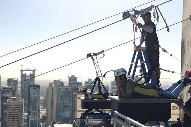 XLine Dubai Marina Zipline Ride with Transfers Options - The Sum Up