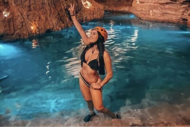 Xplor Fuego Tour All Inclusive! Night of Fire from Cancun - Underground Rivers and Caverns