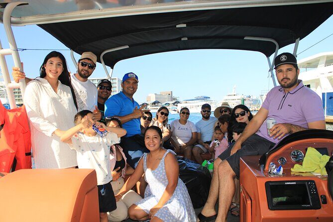 Yacht With Slide in Cabo San Lucas | 45 FT Pantoon - The Sum Up
