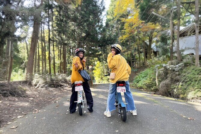 Yahiko Petit E-Motorcycle Tour: Flexible Courses to Enjoy Yahiko - An Authentic Way to Explore Yahiko