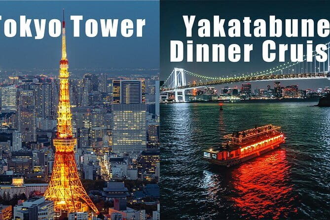 Yakatabune Dinner Cruise & Tokyo Tower& Japan Festival Dance Show - Key Points